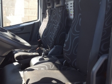 IVECO Eurocargo ML75E18, Euro5, year 2012, with 76.205km, close box 5,95x2,45mx2,42m and lift door.