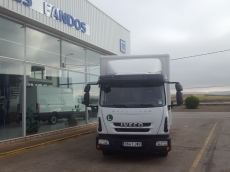 IVECO Eurocargo ML80E18, Euro5, year 2013, with 1066.992km, close box 6,10x2,40mx2,40m and lift door.