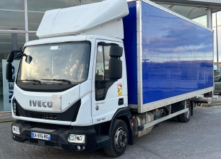Truck IVECO ML100E19/P with box, year 2016