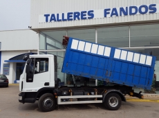 Used Truck IVECO ML100E22K, year 2010 wih 75.228km, with tipper box.