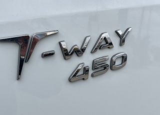 Nuevo IVECO T-WAY, AD380T45, 450cv, 6x4, caja de cambios automatizada.  Carrozado con caja volquete MEILLER de 14m3.