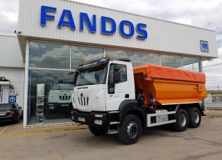 New Tipper Truck IVECO ASTRA HD9 64.45, 6x4 of 450cv, Euro 6 with manual gearbox.