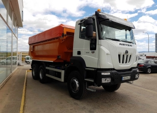 New Tipper Truck IVECO ASTRA HD9 64.45, 6x4 of 450cv, Euro 6 with manual gearbox.