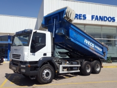 Used Tipper IVECO AD380T38, 6x4 year 2005 with box Galucho.