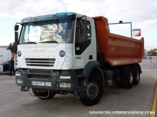 Tipper truck IVECO AD380T38, 6x4, year 2006, with 146.335km, box 14m3