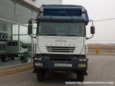 Tipper Truck IVECO AD380T38W, 6x6, year 2006, 156.426km, with cover.