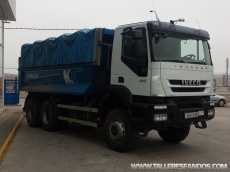 Tipper truck IVECO, AD380T41W, 6x6, year 2008, only 86.613km.