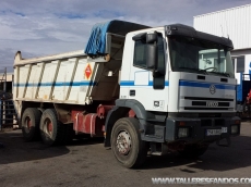 Dumper IVECO MP380E38H, 6x4, manual, del año 2001