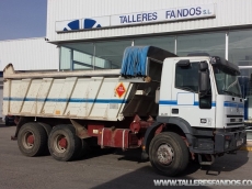 Tipper truck IVECO MP380E38H, 6x4, year 2001.