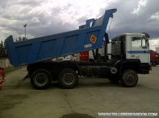 Camión usado marca MAN 26.372, 6x6, manual, del año 1991, 266.327km.
