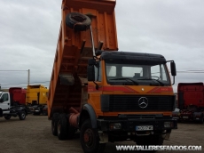 Tipper truck Mercedes 2635, 6x6, year 1991.