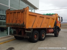 Dumper Mercedes Benz 2635, 6x6, año 1.991, grupo grande, caja Meiller Kipper y neumaticos en buen estado.