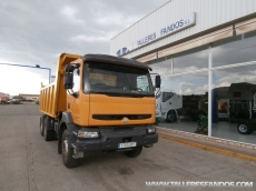 Dumper Renault Kerax 400.34, 6x4, Euro 2, no es DCI, es el mecánico