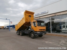 Dumper Renault Kerax 400.34, 6x4, Euro 2, no es DCI, es el mecánico