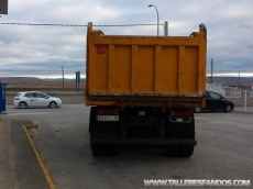 Tipper truck Renault Kerax, 420.34, 6x4, year 2003, with 169.665km, box Meiller Kipper.