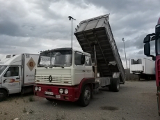 Truck Renault DG-260.20, year 1990 with tipper box.