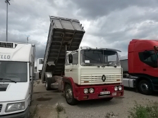 Truck Renault DG-260.20, year 1990 with tipper box.