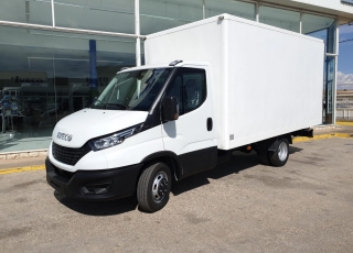 New Van IVECO 35C14 3750 MY2019 chassis.
With 20m3 used box.