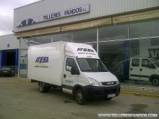 IVECO 35C15, year 2010, only 104.600km, with close box of 20m3.