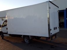 VAN IVECO 35C15, year 2010, with 172.279km, with close box of 20m3.