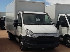 IVECO 35C15, year 2013, only 60.000km, with close box of 20m3.