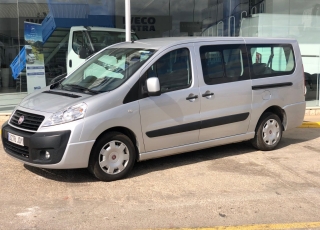 Furgoneta de ocasión de 9 plazas.
Marca Fiat Scudo 130cv, del año 2015, con 139.000km.
Dada de alta como turismo.
Precio 9.900€ + IVA sin garantía.
Furgoneta con todas revisiones, mantenimientos e ITVs al día.
Dado de alta como turismo podrás circular como si condujeras tu coche.