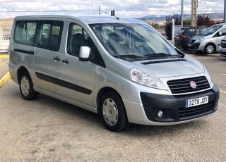 Furgoneta de ocasión de 9 plazas.
Marca Fiat Scudo 130cv, del año 2015, con 139.000km.
Dada de alta como turismo.
Precio 9.900€ + IVA sin garantía.
Furgoneta con todas revisiones, mantenimientos e ITVs al día.
Dado de alta como turismo podrás circular como si condujeras tu coche.