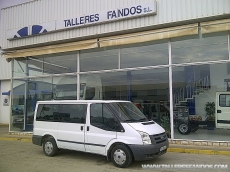 Van Ford Transit, year 2008, for 9 people.
