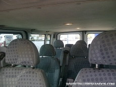 Van Ford Transit, year 2008, for 9 people.