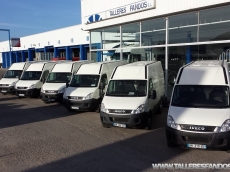 Used Vans IVECO Daily 35S13V of 12m3, year 2011, with less than 90.000km