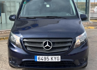 Furgoneta, 
MERCEDES VITO 114 CDI TOURER  ,
caja de cambios automática , 9 plazas disponibles

vehículo con tan solo 106.897km
excelente estado.