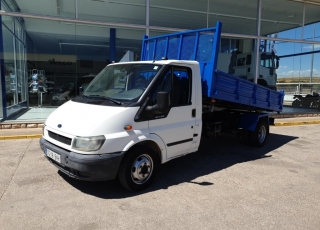 Used Van Ford Transit with tipper box.