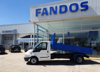 Used Van Ford Transit with tipper box.