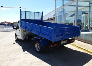 Used Van Ford Transit with tipper box.