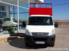 Tipper van IVECO Daily 35C12, year 2008, 56.788km with box of 3.45x2m.