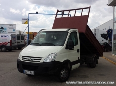 Tipper van IVECO Daily 35C12, year 2007, 66.887km with tipper box.