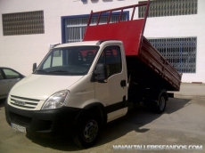 Tipper van IVECO Daily 35C12, year 2007, 77.711km with box of 3.45x2m.