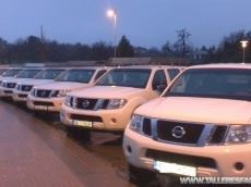 8 unidades Todoterreno Nissan Pathfinder, del año 2011, 4x4, diesel, 2488cc, 190CV