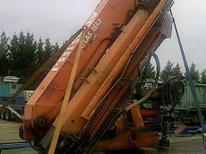 Grua Atlas, AK 155.1 A5, de 14m, año 1998