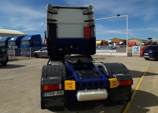 Cabeza tractora IVECO AS440S46TP, 
Hi Way, 
Euro6, 
Automática con intarder, 
Del año 2015, 
Con 570.105km,
Neumáticos 315/80R22.5,
Con ADR  Precio 29.900€+IVA, con tractora reacondicionada y con 12 meses de garantía de cadena cinemática.
