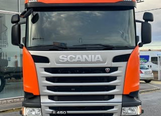 Tractor head,
SCANIA R450, 
automatic with retarder, 
year 2017, 
with 632.073km,