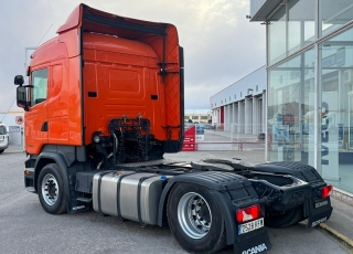 Tractor head,
SCANIA R450, 
automatic with retarder, 
year 2017, 
with 632.073km,