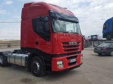 Cabeza tractora IVECO AS440S42TP, con motor ecostralis, automática con intarder, del año 2012, con 495.183km, con 12 meses de garantía de cadena cinemática.