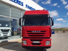 Cabeza tractora IVECO AS440S42TP, con motor ecostralis, automática con intarder, del año 2012, con 505.200km, con 12 meses de garantía de cadena cinemática.