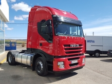 Cabeza tractora IVECO AS440S42TP, con motor ecostralis, automática con intarder, del año 2012, con 505.200km, con 12 meses de garantía de cadena cinemática.