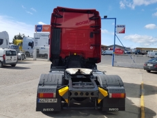 Cabeza tractora IVECO AS440S42TP, con motor ecostralis, automática con intarder, del año 2012, con 505.200km, con 12 meses de garantía de cadena cinemática.