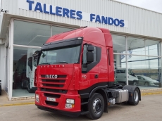 Cabeza tractora IVECO AS440S42TP, con motor ecostralis, automática con intarder, del año 2012, con 480.842km, con 12 meses de garantía de cadena cinemática.