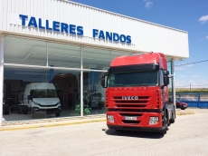 Cabeza tractora IVECO AS440S42TP, automática con intarder, del año 2011, con 360.672km, con 12 meses de garantía de cadena cinemática.