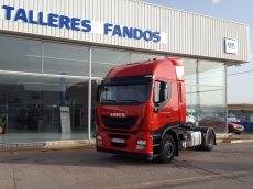 Tractor head IVECO AS440S42TP, Hi Way, automatic with retarder, year 2014, with 495.602km.
