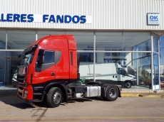 Tractor head IVECO AS440S42TP, Hi Way, automatic with retarder, year 2013, with 487.877km.